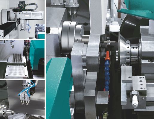 قدم پایین ماشین آسیاب ابزار CNC بارگیری و تخلیه خودکار